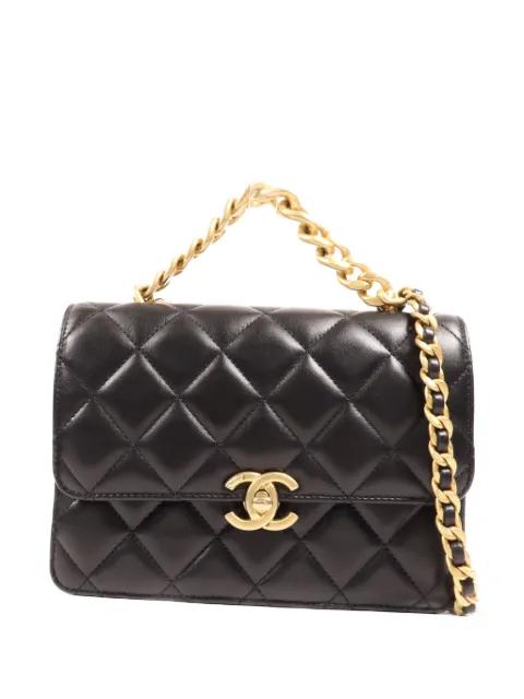 Single Flap two-way handbag by CHANEL 