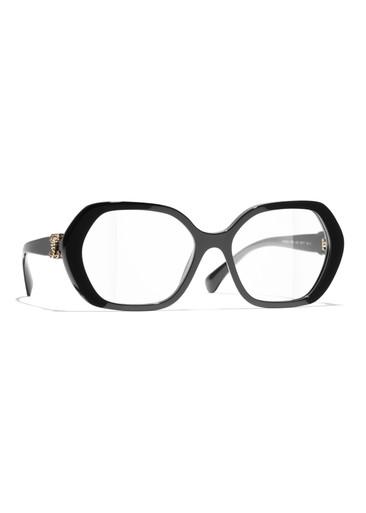 Square-frame optical glasses by CHANEL
