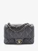 Textured CC Classic Single Flap Bag Quilted Caviar Mini crossbody bag by CHANEL 