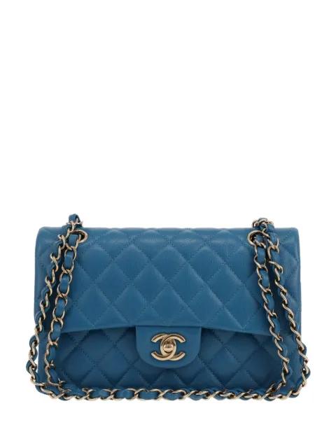 Timeless Petit quilted grained shoulder bag by CHANEL 