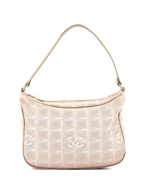 Travel Line Zip Nylon Small hobo bag by CHANEL 