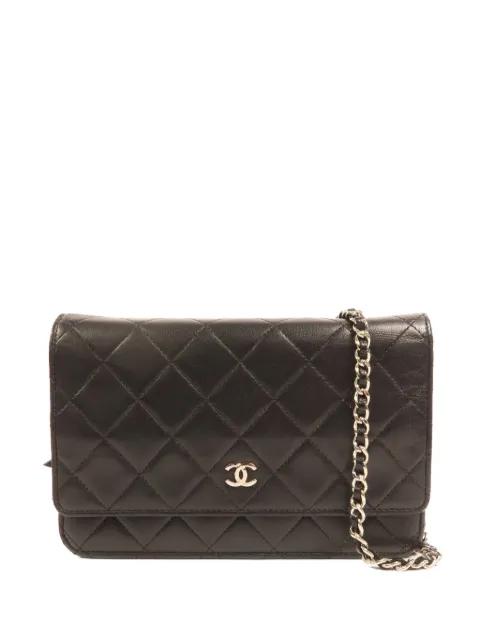Wallet On Chain CC quilted crossbody bag by CHANEL 