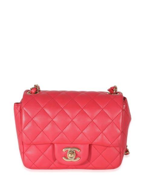 diamond-quilted Square Flap bag by CHANEL 