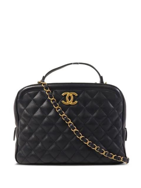 diamond-quilted tote bag by CHANEL 