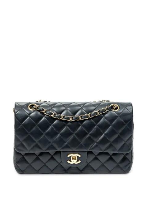 double-flap chain-strap shoulder bag by CHANEL 
