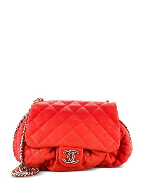 large Chain Around Flap shoulder bag by CHANEL 
