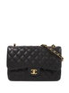 large Classic turn-lock shoulder bag by CHANEL 