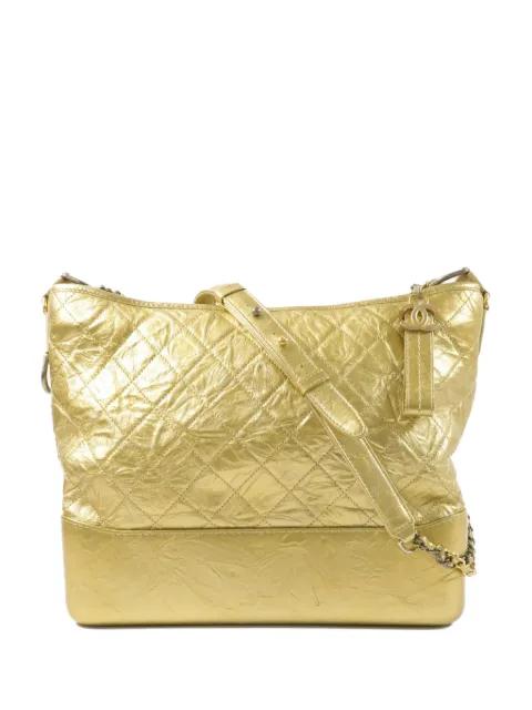 large Gabrielle quilted shoulder bag by CHANEL 