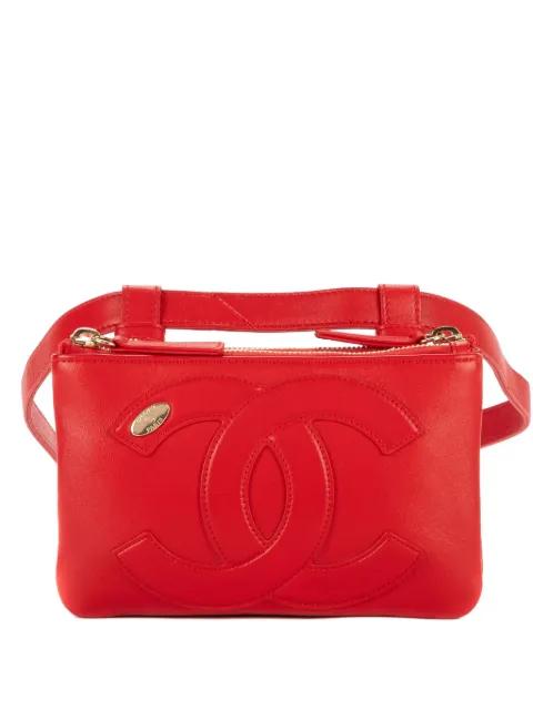 leather belt bag by CHANEL 