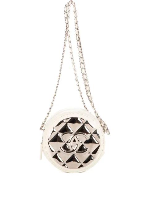 leather cross body bag by CHANEL 
