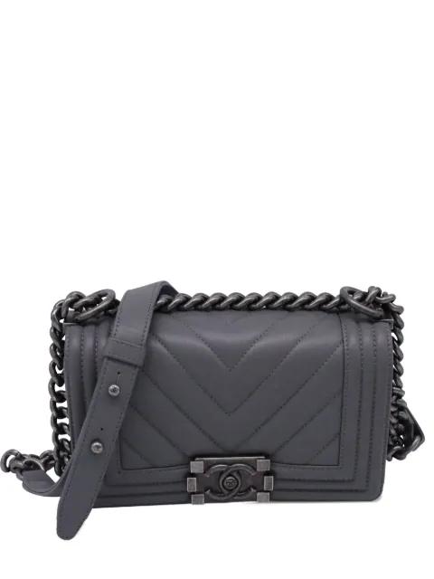 leather  crossbody bag by CHANEL 