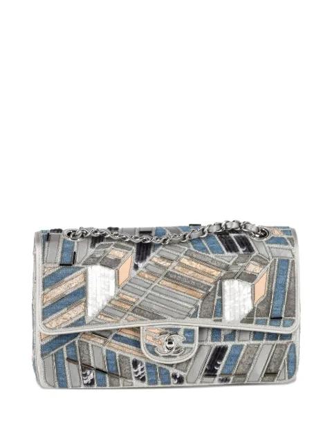 medium Double Flap patchwork shoulder bag by CHANEL 
