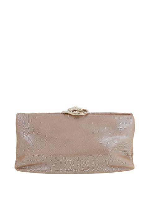 metallic clutch bag by CHANEL 