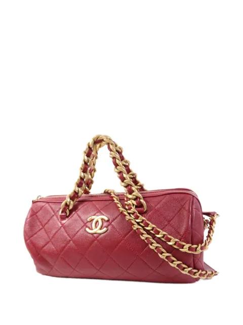 quilted CC shoulder bag by CHANEL 