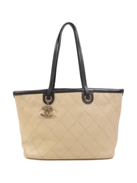 quilted CC tote bag by CHANEL 