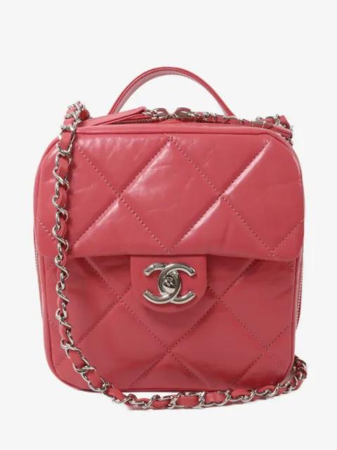 quilted CC turn-lock shoulder bag by CHANEL 