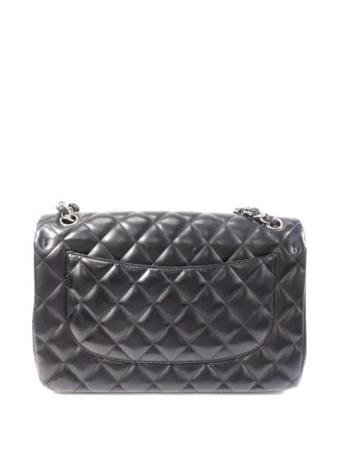 quilted CC turn-lock shoulder bag by CHANEL 