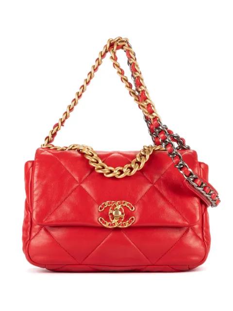 quilted chain bag by CHANEL 