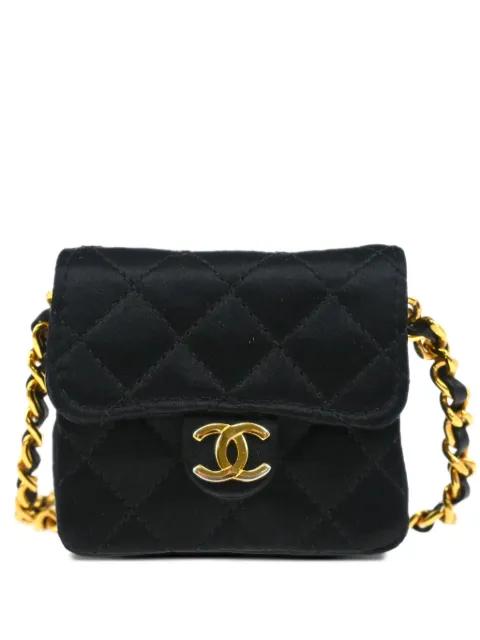 quilted flap bag by CHANEL 