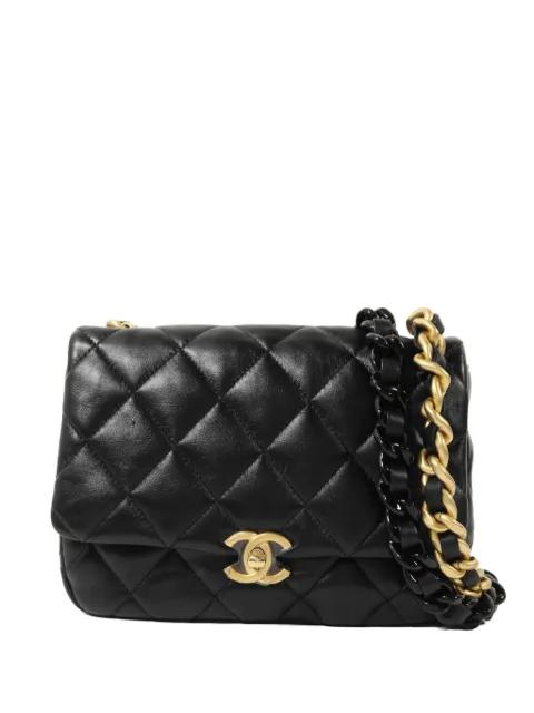 quilted lambskin shoulder bag by CHANEL 