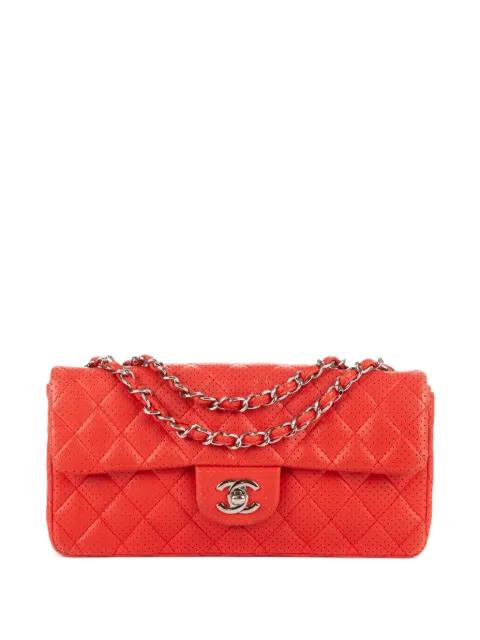 quilted perforated bag by CHANEL 