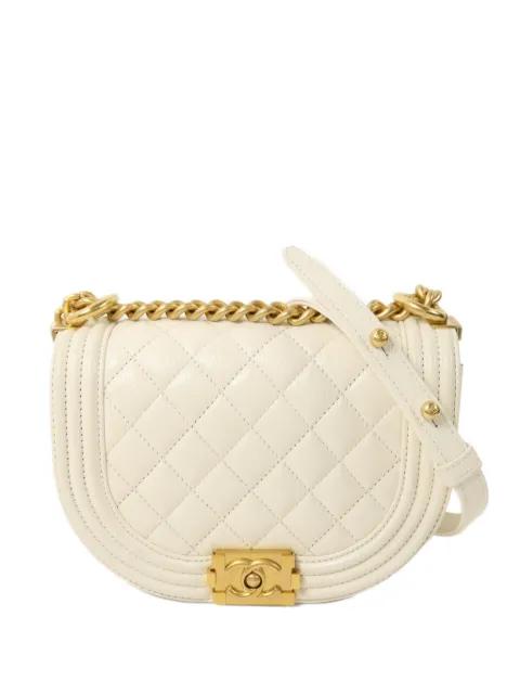 small Boy quilted crossbody bag by CHANEL 