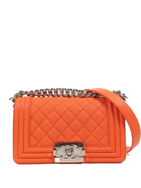 small Boy quilted shoulder bag by CHANEL 