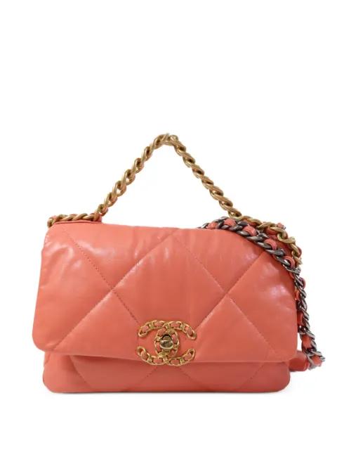 small Chanel 19 two-way handbag by CHANEL 