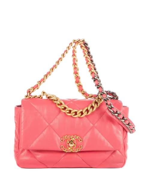 small Classic 19 Flap shoulder bag by CHANEL 