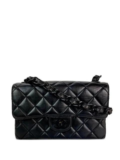 small Classic Flap quilted chain-strap shoulder bag by CHANEL 