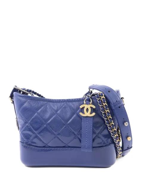 small Gabrielle quilted shoulder bag by CHANEL 