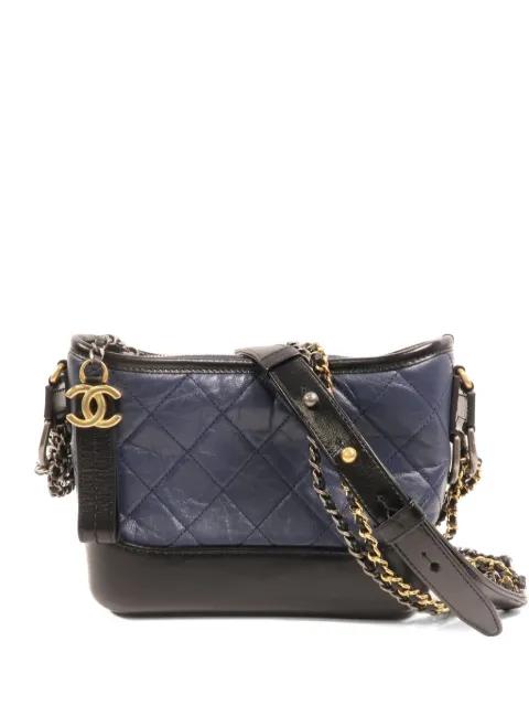 small Gabrielle quilted shoulder bag by CHANEL 