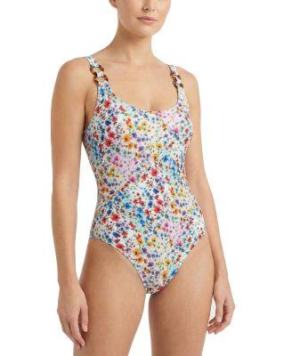 Chloe Tank Ring Trim One-Piece Swimsuit by CHANGE OF SCENERY