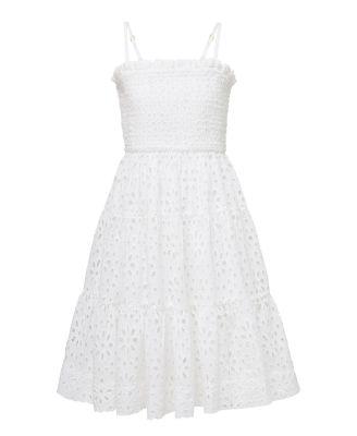 Girls' Eyelet Lila Dress Tiered Smocked Dress - Little Kid by CHANGE OF SCENERY
