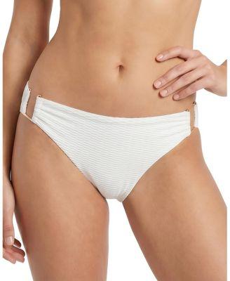 Layla U-Bar Trim Metallic Lowrise Hipster Bikini Bottom by CHANGE OF SCENERY