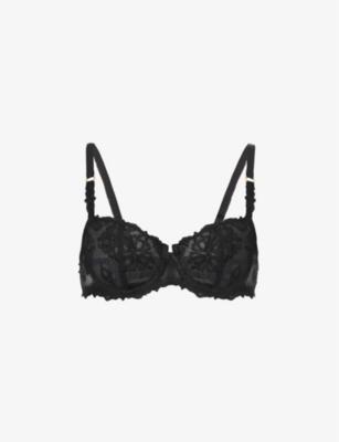 Champs Elysées embroidered balconette bra by CHANTELLE