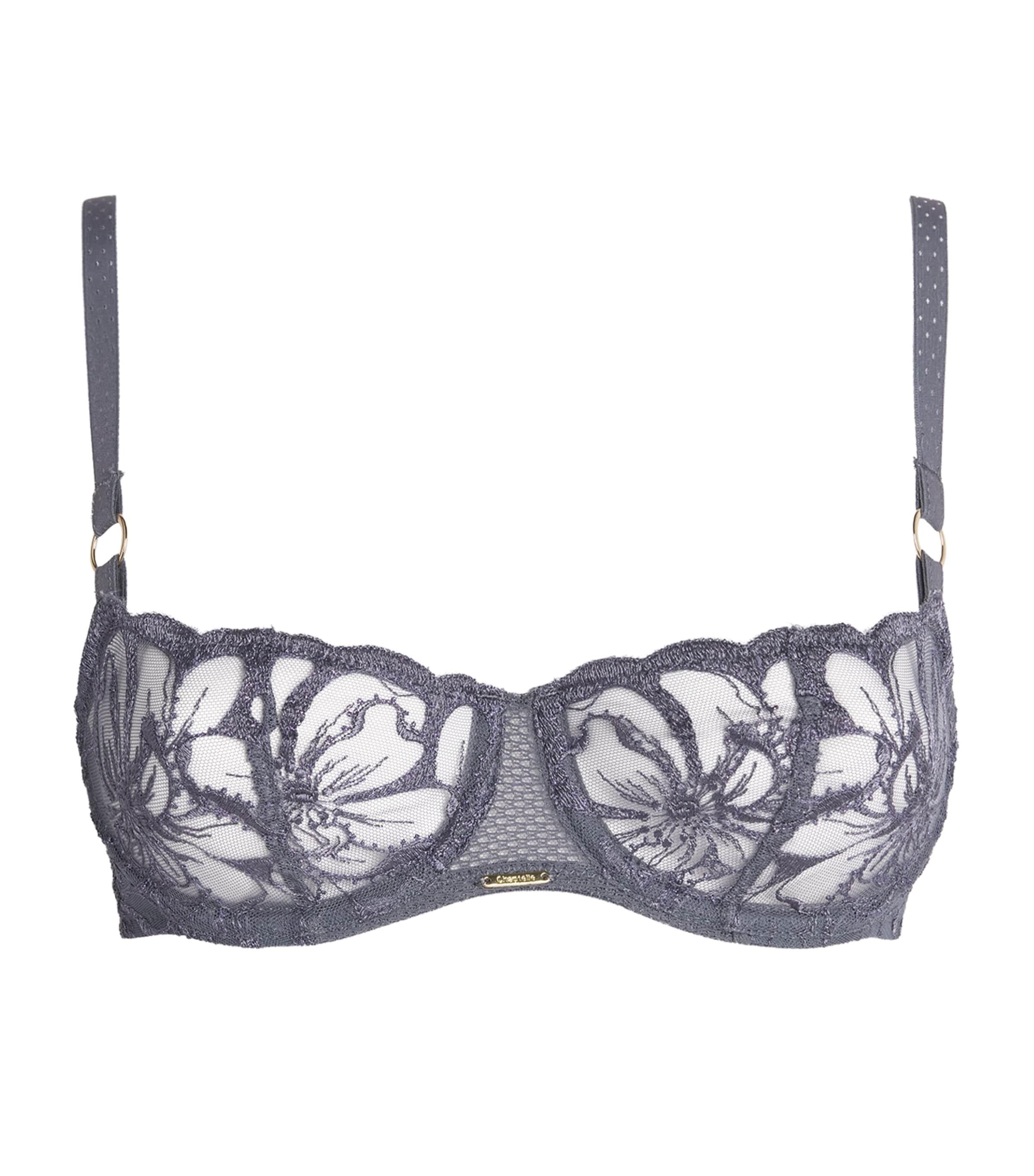 Chantelle Lace Fleur Half Cup Balcony Bra by CHANTELLE