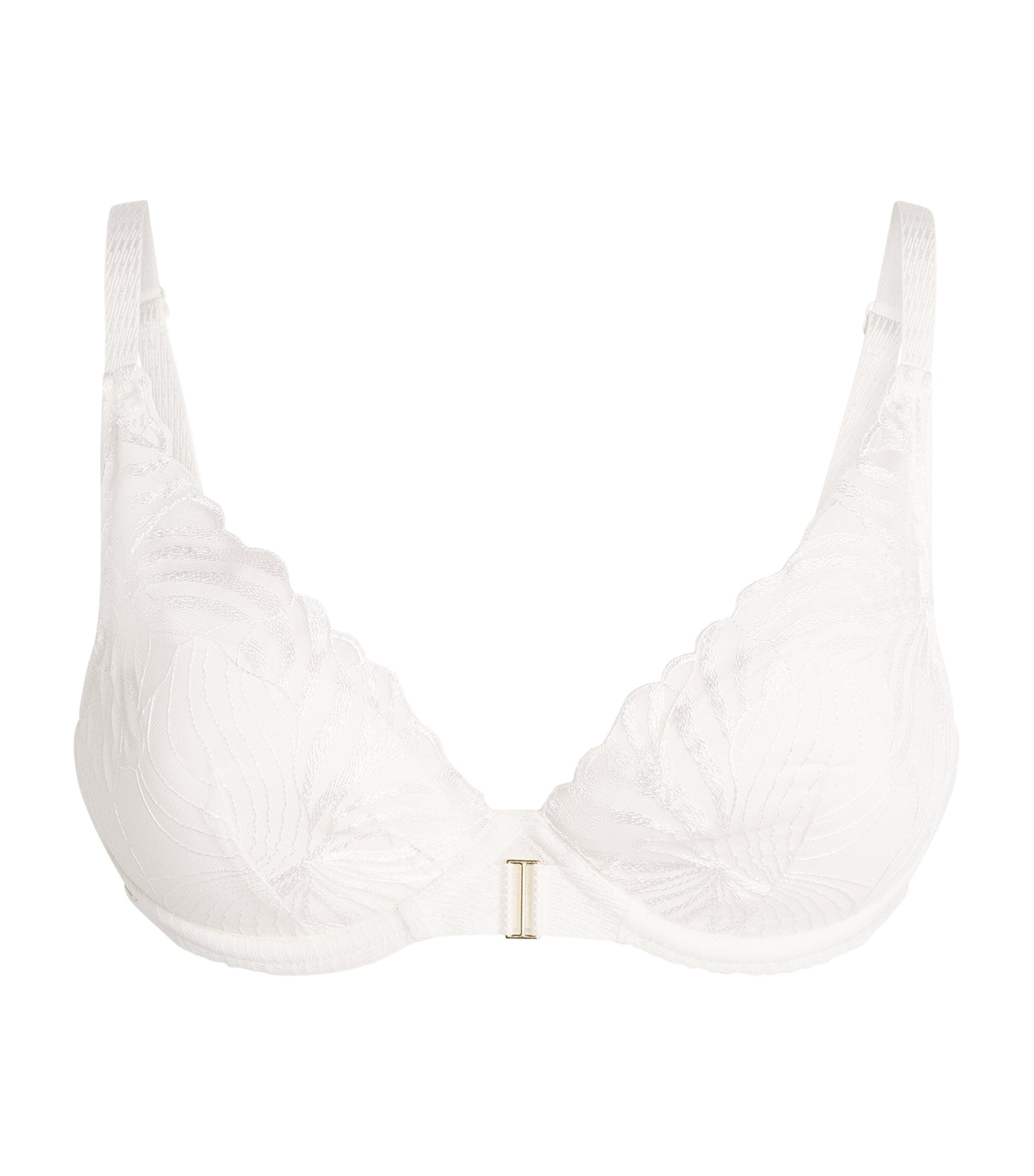 Chantelle Lace Legend Plunge T-Shirt Bra by CHANTELLE