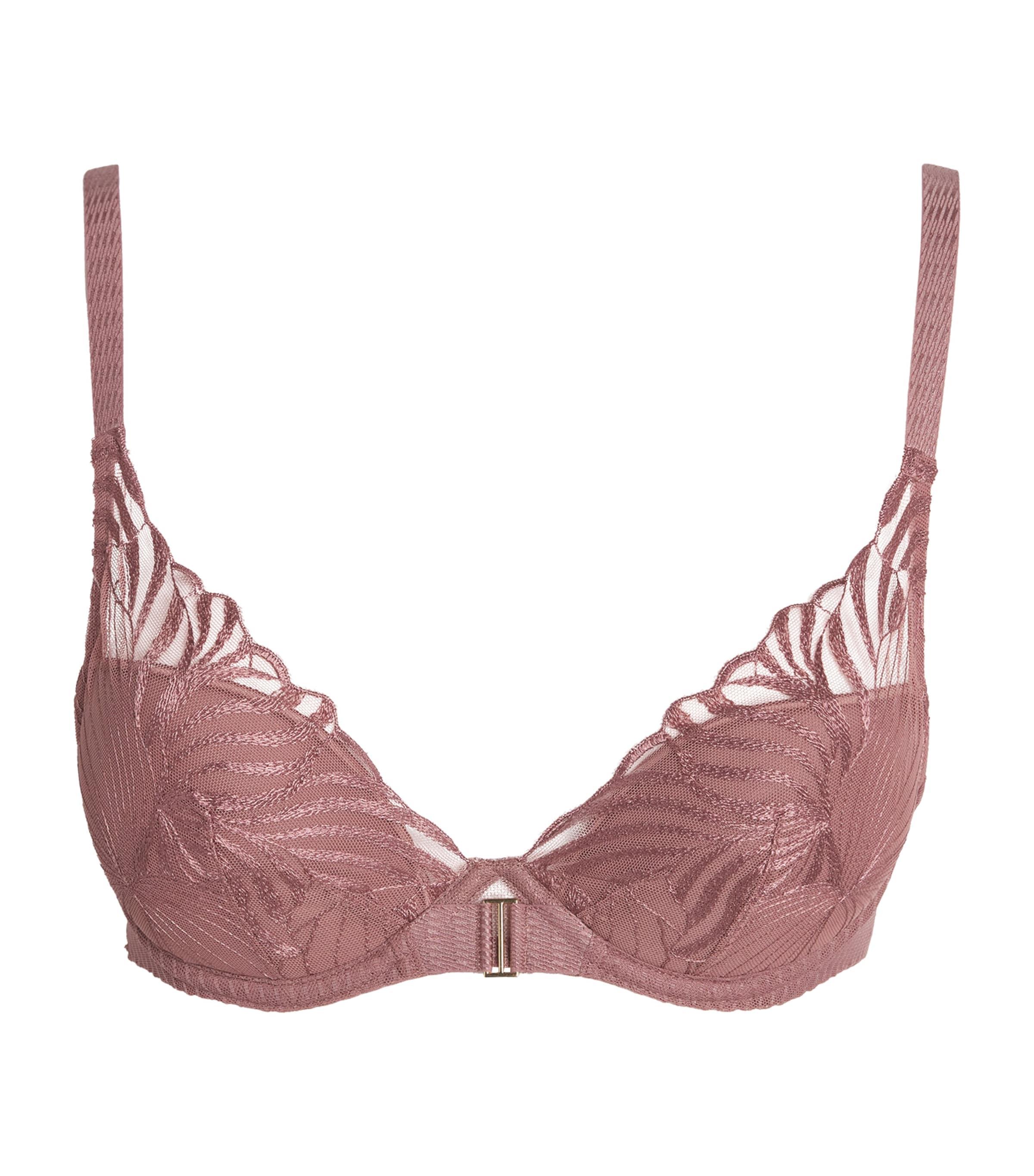 Chantelle Lace Legend Plunge T-Shirt Bra by CHANTELLE
