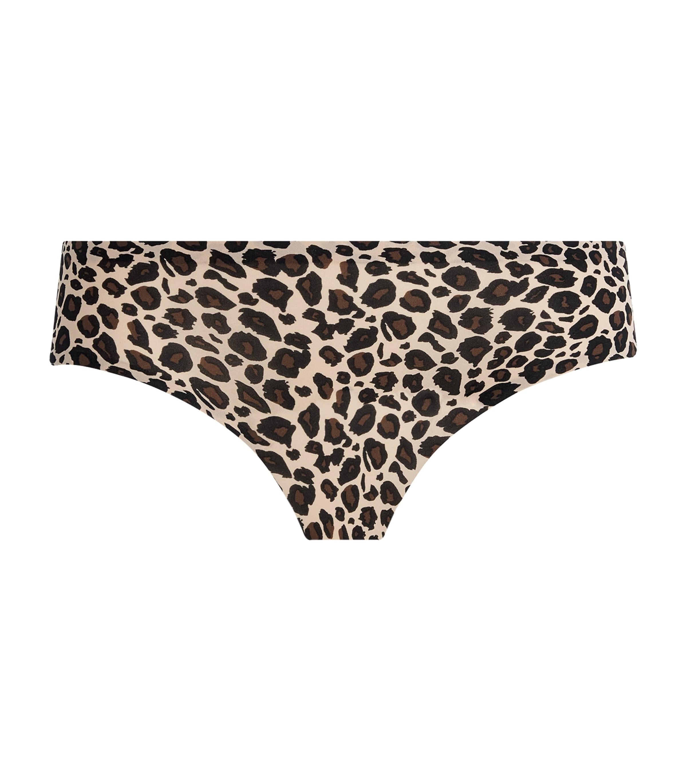 Chantelle Leopard Print Soft Stretch Brazilian Briefs by CHANTELLE