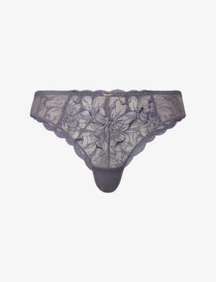 Fleurs Tanga Lace Briefs by CHANTELLE