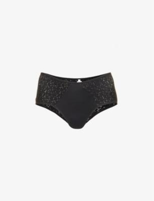 Norah stretch-lace shorty briefs by CHANTELLE