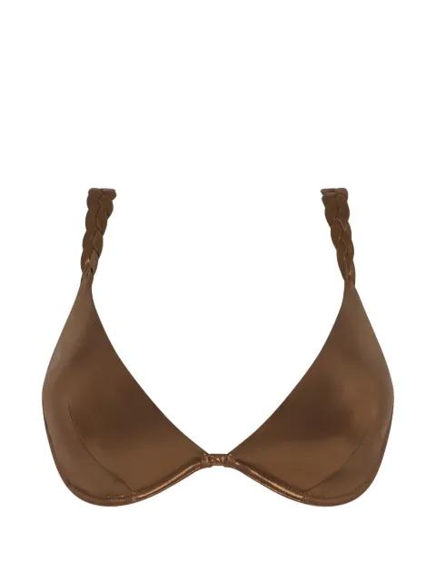 Shaman braided underwire bikini top by CHANTELLE