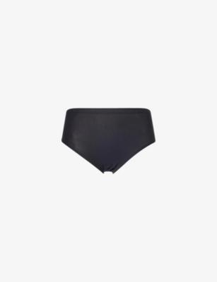 Soft Stretch High-Cut Stretch-Woven Briefs by CHANTELLE