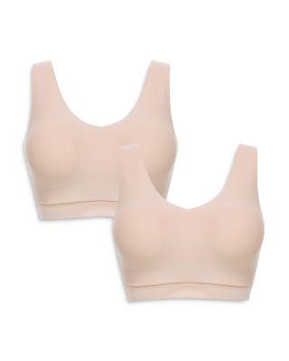 Soft Stretch Wireless Padded V-Neck Bras by CHANTELLE