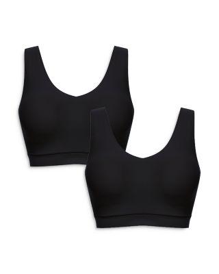 Soft Stretch Wireless Padded V-Neck Bras by CHANTELLE