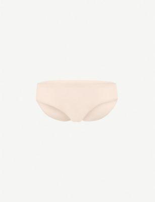 Soft Stretch seamless one-size Brazilian briefs by CHANTELLE