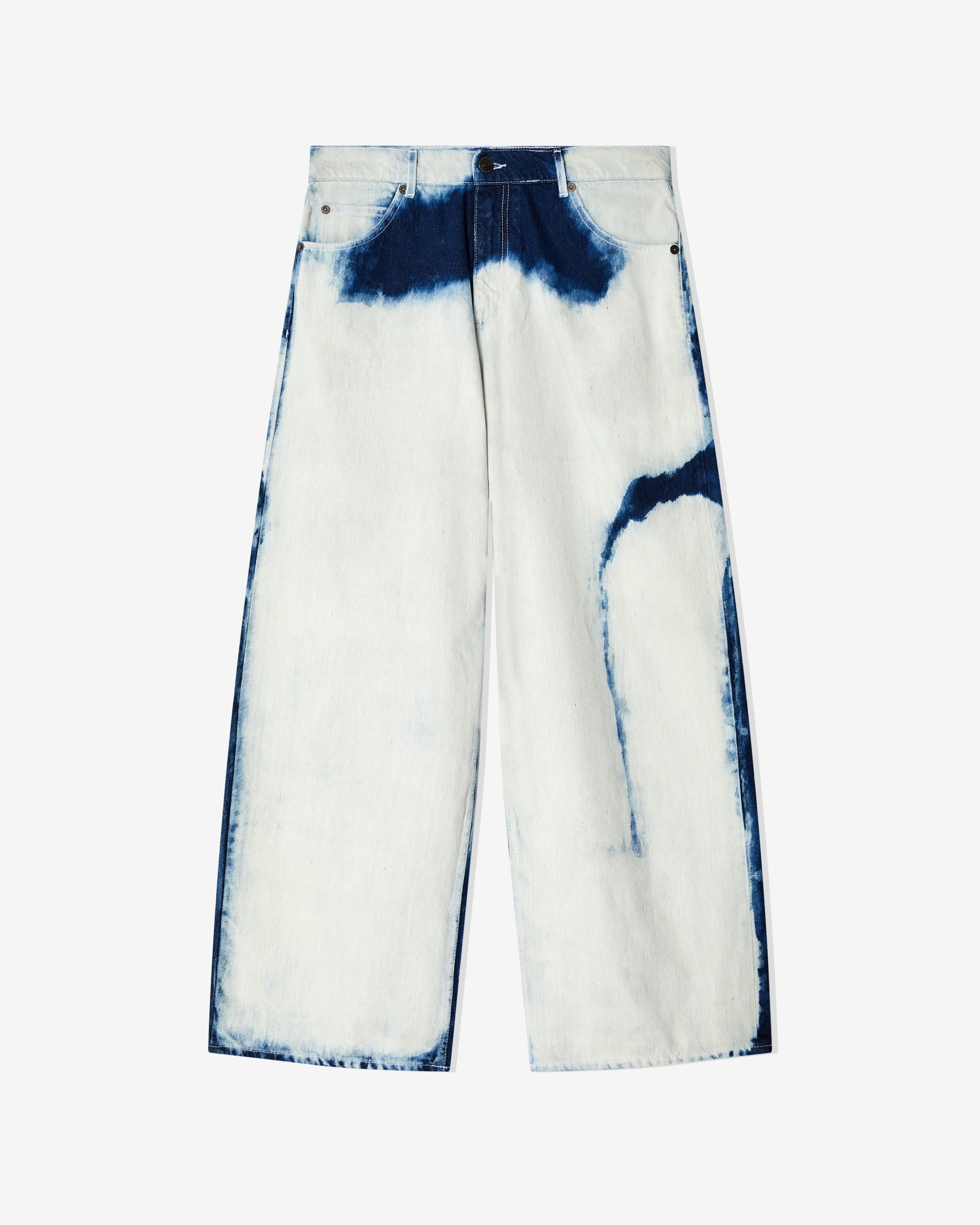 Charles Jeffrey -  Men's Wide Leg Jeans - (White) by CHARLES JEFFREY LOVERBOY