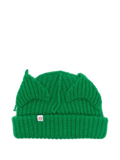 Chunky Ears beanie hat by CHARLES JEFFREY LOVERBOY