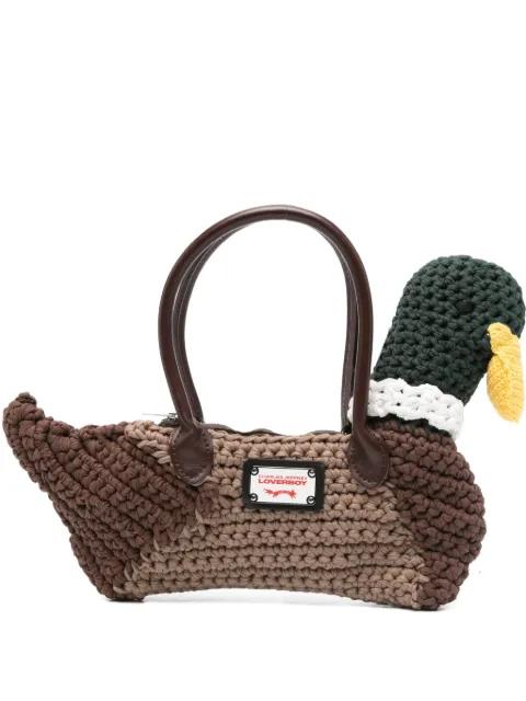 Duck tote bag by CHARLES JEFFREY LOVERBOY